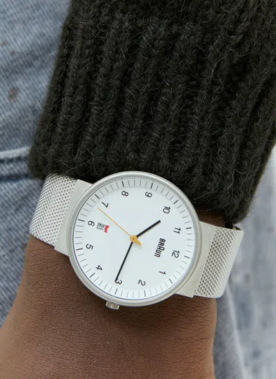 Braun Bn0032 Classic Watch In White