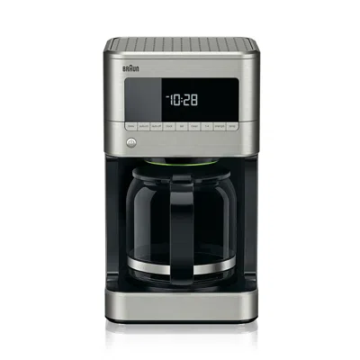 Braun Brewsense 12-cup Coffee Maker In Silver