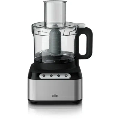 Braun Easyprep 8 Cup Food Processor In Black