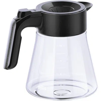 Braun Glass Carafe Replacement Coffee Pot In Clear