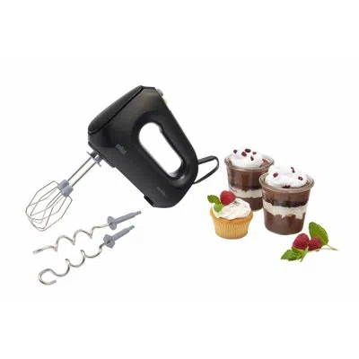 Braun Multi Mix 5 Speed Hand Mixer In Black