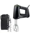 Braun Multimix2 5-speed 250-watt Hand Mixer, Black In Black