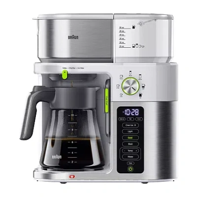 Braun Multiserve Drip Coffee Maker In White