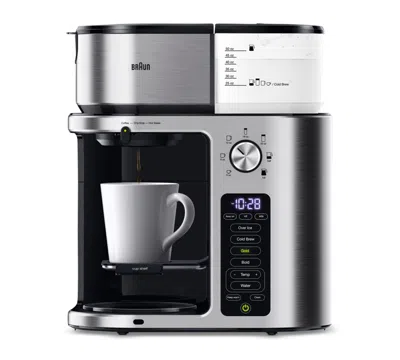 Braun Multiserve Plus 10-cup Pod-free Drip Coffee Maker, Kf9370si