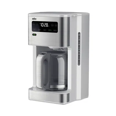 Braun Pureflavor 14 Cup Coffee Maker In White