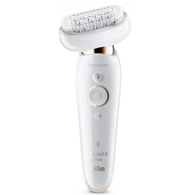 Braun Silk-épil 9 Flex 9002 Epilator, White/gold