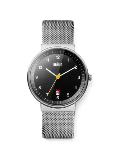 Braun Watches Classic 40mm Watch In Black