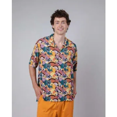 Brava Fabrics Aloha Shirt Yeye Weller Sunshine In Multi