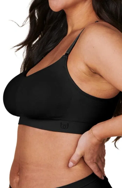 Bravado Designs Balconette Wireless Everyday Bra In Black