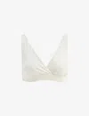 Bravado Designs Ballet Stretch-recycled-nylon Nursing Bra In White