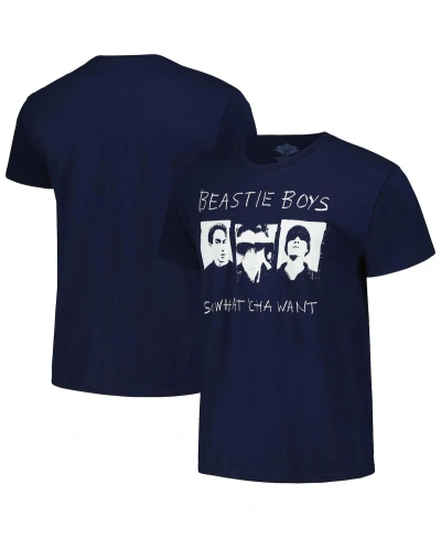 Bravado Men's And Women's Navy Beastie Boys So What'cha Want T-shirt