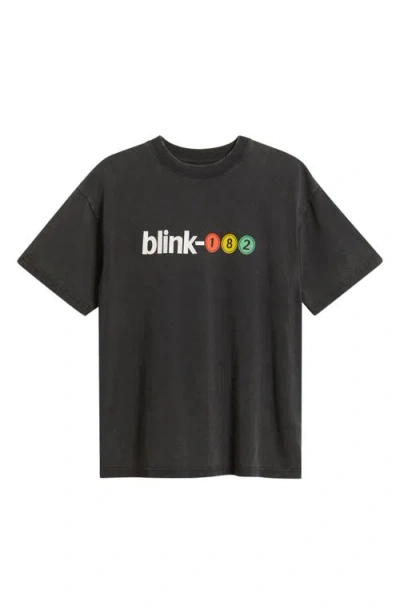 Bravado Oversize Blink 182 Graphic T-shirt In Black