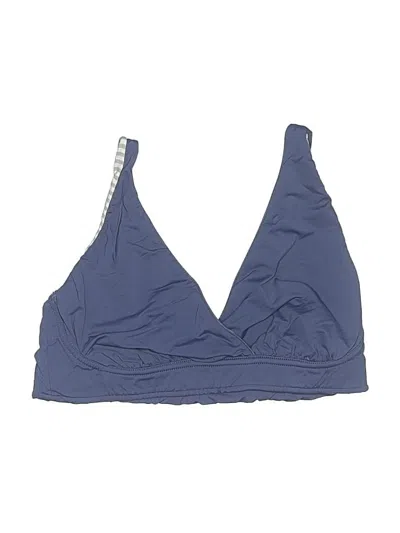 Pre-owned Bravado Swimsuit Top Blue Swimwear