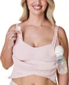 Bravado Three In One Pumping & Nursing Bra In Chalk Pink In Pink