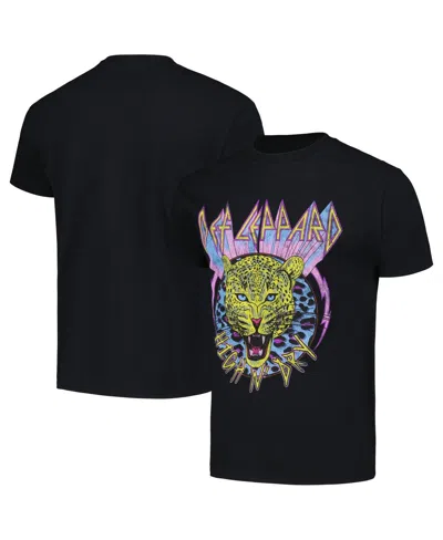 Bravado Unisex Black Def Leppard High 'n' Dry T-shirt
