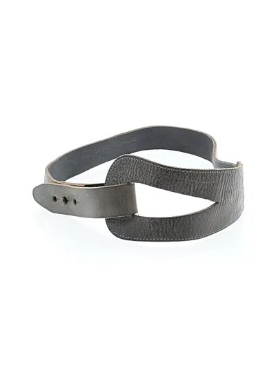 Pre-owned Brave Leather Leather Belt In Brown