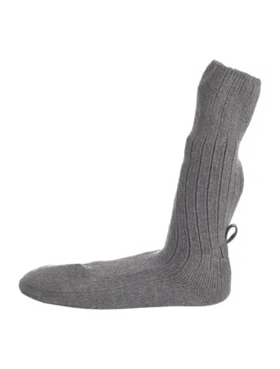 Pre-owned Brave Pudding Boots In Grey