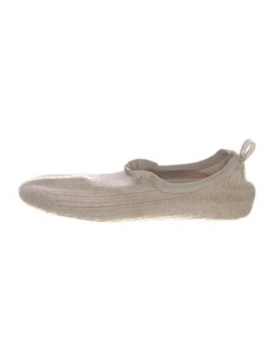 Pre-owned Brave Pudding Slippers In Neutrals