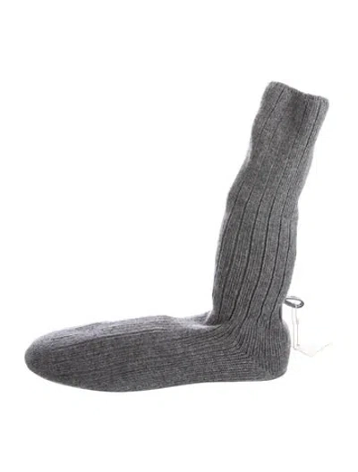 Pre-owned Brave Pudding Sock Boots W/ Tags In Gray