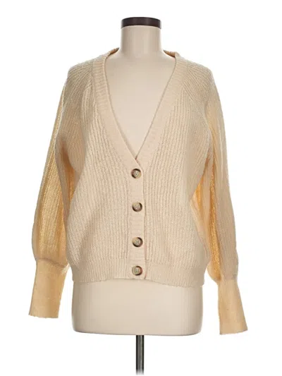 Pre-owned Brave Soul Cardigan Sweater In Brown