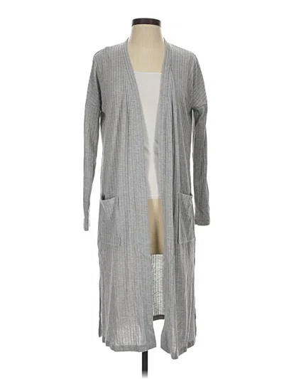 Pre-owned Brave Soul Cardigan Sweater In Gray