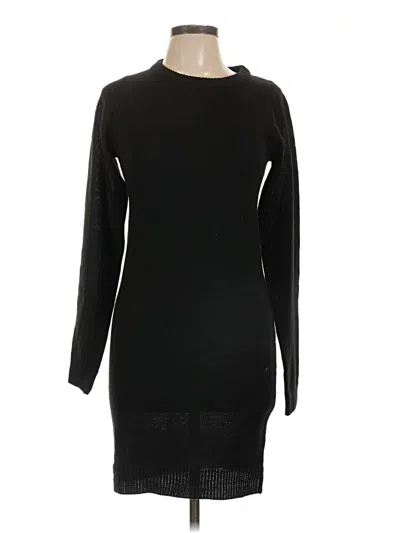 Pre-owned Brave Soul Casual Dress In Black