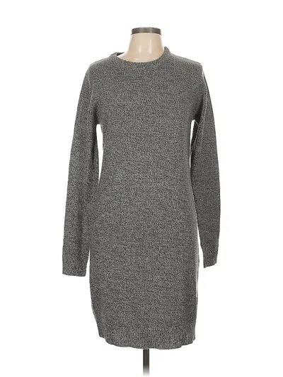 Pre-owned Brave Soul Casual Dress In Gray