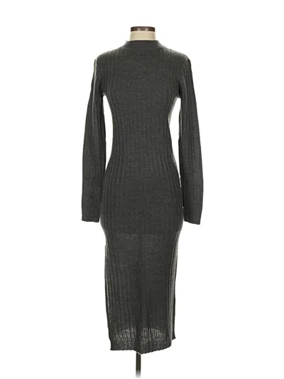 Pre-owned Brave Soul Casual Dress In Gray