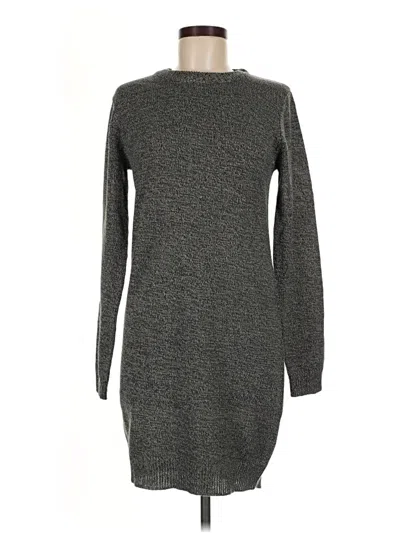 Pre-owned Brave Soul Casual Dress In Gray
