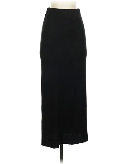 Pre-owned Brave Soul Formal Skirt In Black