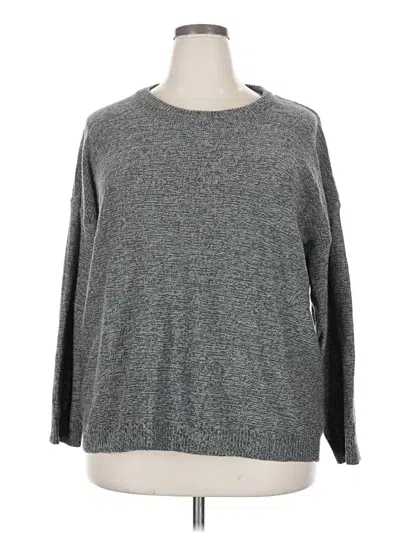 Pre-owned Brave Soul Pullover Sweater In Gray