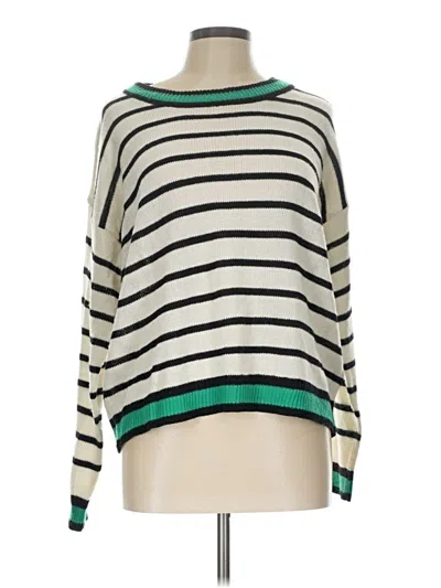 Pre-owned Brave Soul Pullover Sweater In Ivory