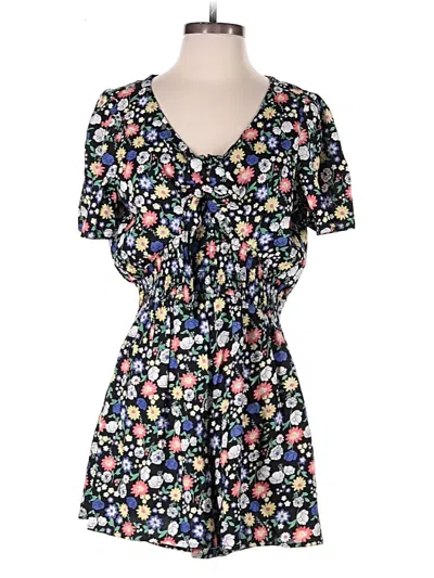 Pre-owned Brave Soul Romper In Black