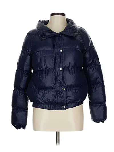 Pre-owned Brave Soul Snow Jacket In Blue