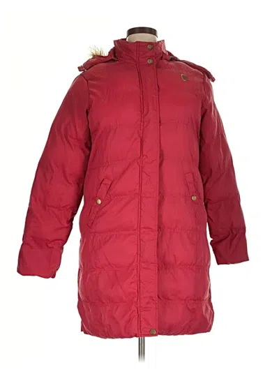Pre-owned Brave Soul Snow Jacket In Red