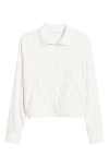 Brave + True Ashton Linen Blend Jacket In White