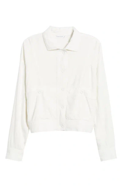 Brave + True Ashton Linen Blend Jacket In White