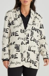 Brave + True Brave+true Astrid Blazer In Black