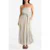 Brave + True Avalon Dress In Champagne In Gray