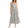 Brave + True Brave+true Avalon Strapless Maxi Dress In Blue