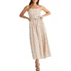 Brave + True Brave+true Avalon Strapless Maxi Dress In Multi