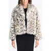 Brave + True Brave+true Bertoli Faux Fur Jacket In White