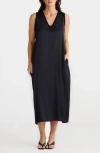 Brave + True Brave+true Celine Sleeveless Shift Dress In Black