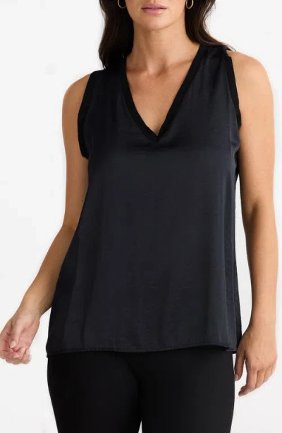 Brave + True Brave+true Celine Sleeveless Top In Black