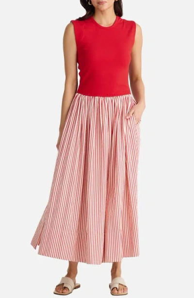 Brave + True Brave+true Daphne Stripe Skirt Maxi Dress