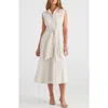 Brave + True Brave+true Delaware Stripe Sleeveless Shirtdress