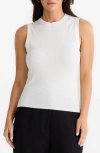 Brave + True Brave+true Dover Ribbed Tank In White