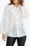 Brave + True Brave+true Eden Eyelet Shirt In White