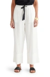 BRAVE + TRUE ELEVATE LINEN & COTTON DRAWSTRING PANTS