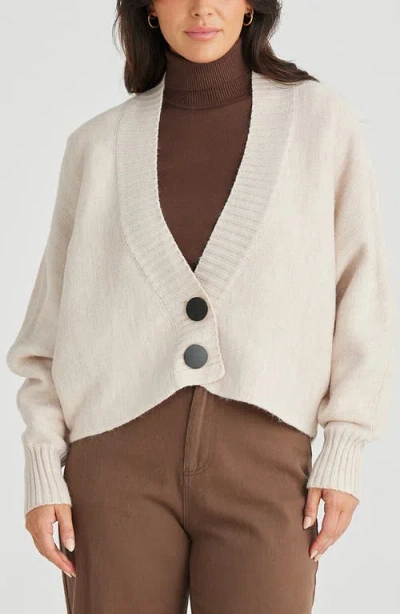 Brave + True Brave+true Fallon Cardigan In Ecru